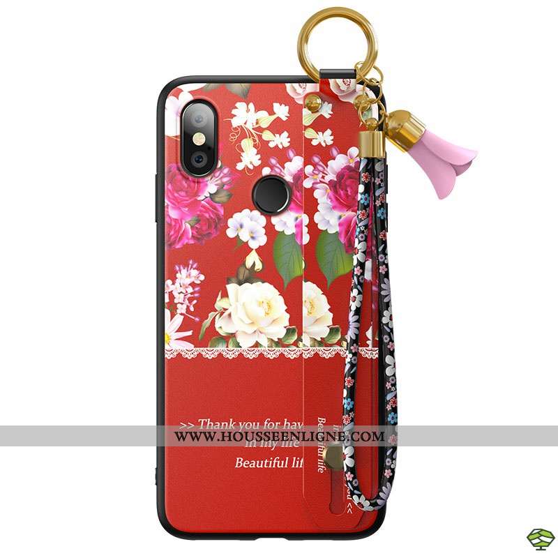 Housse Xiaomi Mi Mix 3 Personnalité Créatif Fluide Doux Tout Compris Téléphone Portable Silicone Rou