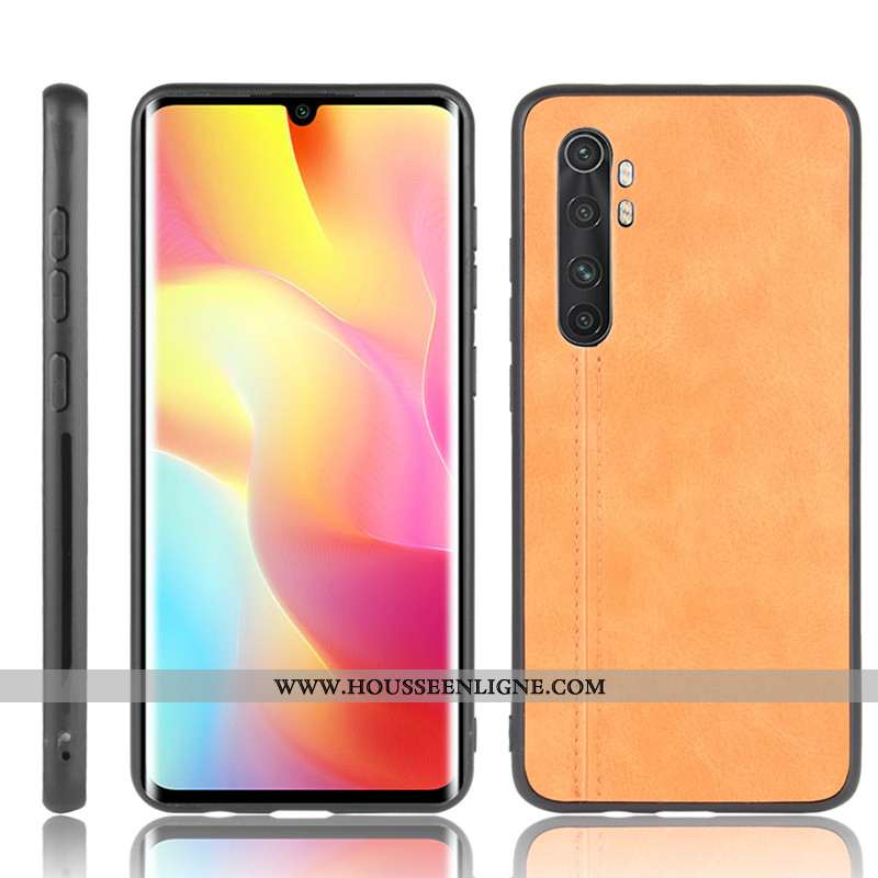 Housse Xiaomi Mi Note 10 Lite Cuir Modèle Fleurie Petit Jeunesse Étui Rouge Téléphone Portable