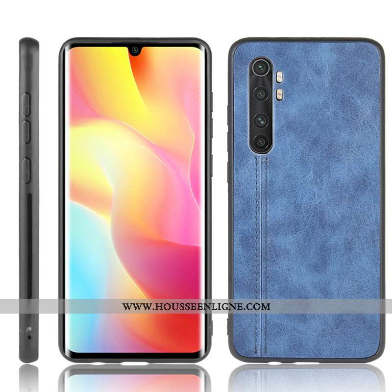 Housse Xiaomi Mi Note 10 Lite Cuir Modèle Fleurie Petit Jeunesse Étui Rouge Téléphone Portable