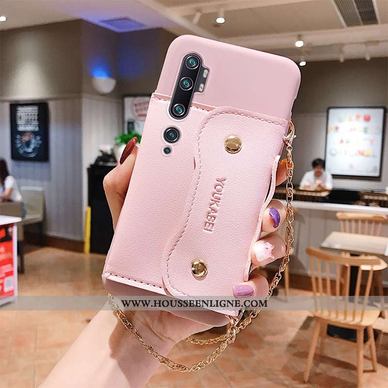 Housse Xiaomi Mi Note 10 Portefeuille Fluide Doux Petit Silicone Tout Compris Téléphone Portable Coq