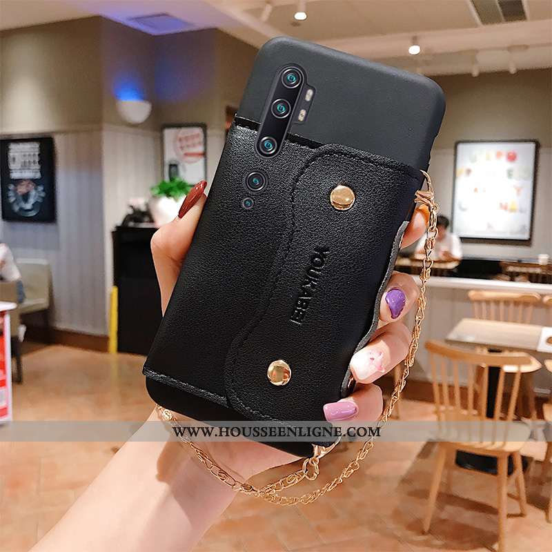 Housse Xiaomi Mi Note 10 Portefeuille Fluide Doux Petit Silicone Tout Compris Téléphone Portable Coq