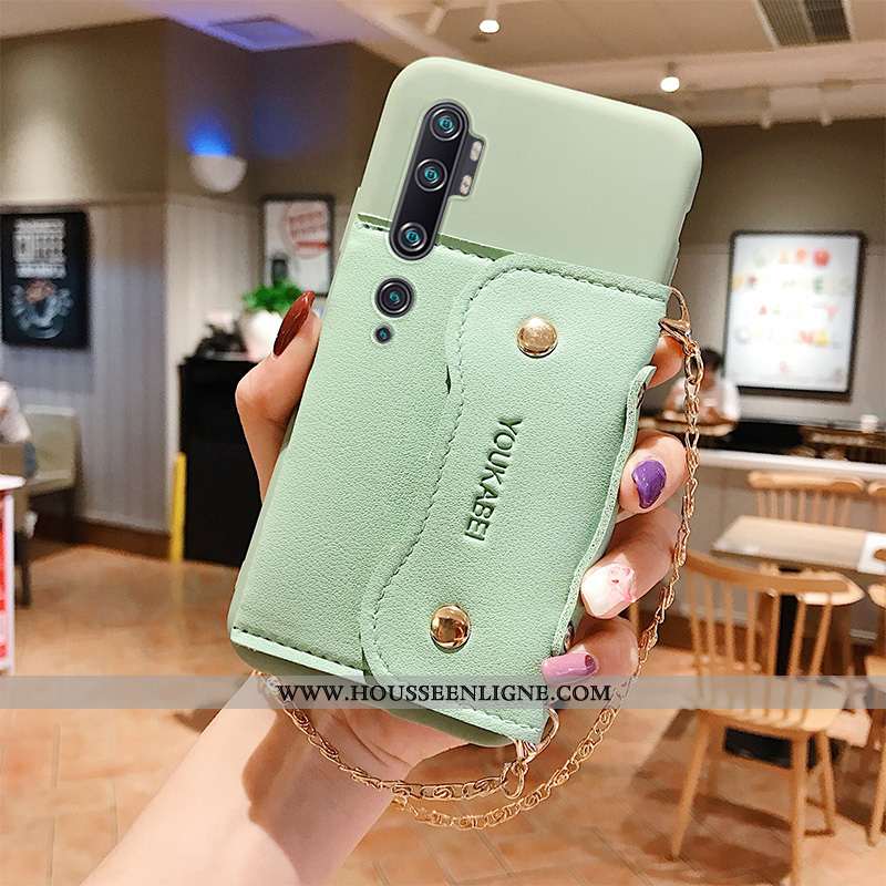 Housse Xiaomi Mi Note 10 Portefeuille Fluide Doux Petit Silicone Tout Compris Téléphone Portable Coq