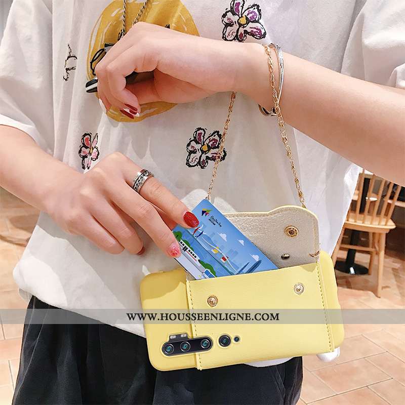 Housse Xiaomi Mi Note 10 Portefeuille Fluide Doux Petit Silicone Tout Compris Téléphone Portable Coq