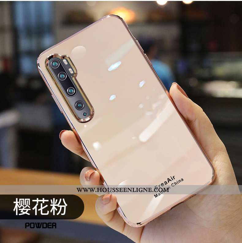 Housse Xiaomi Mi Note 10 Protection Personnalité Mode Tout Compris Nouveau Étui Tendance Verte