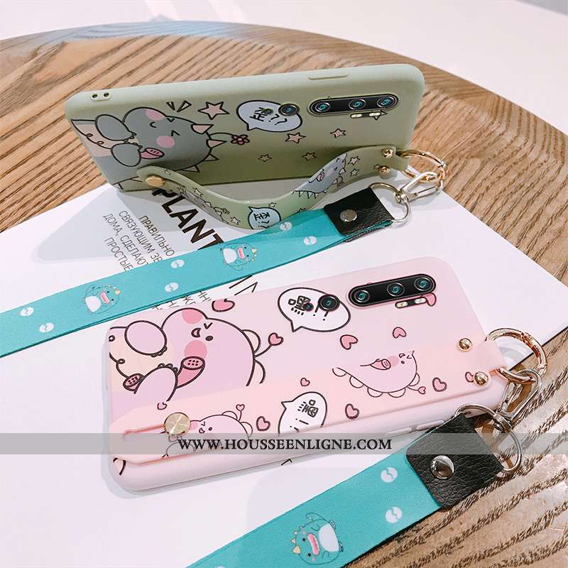 Housse Xiaomi Mi Note 10 Protection Personnalité Téléphone Portable Créatif Coque Rose Original