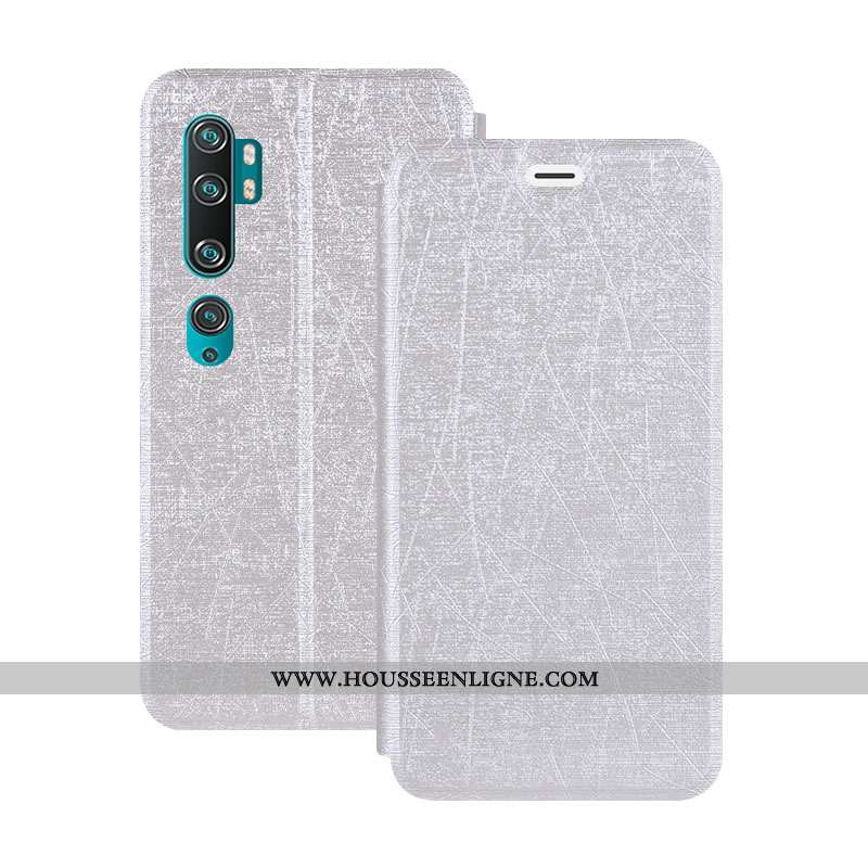 Housse Xiaomi Mi Note 10 Silicone Protection Tout Compris Cuir Or Fluide Doux Doré