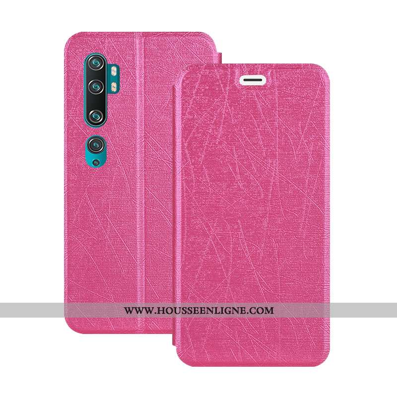 Housse Xiaomi Mi Note 10 Silicone Protection Tout Compris Cuir Or Fluide Doux Doré