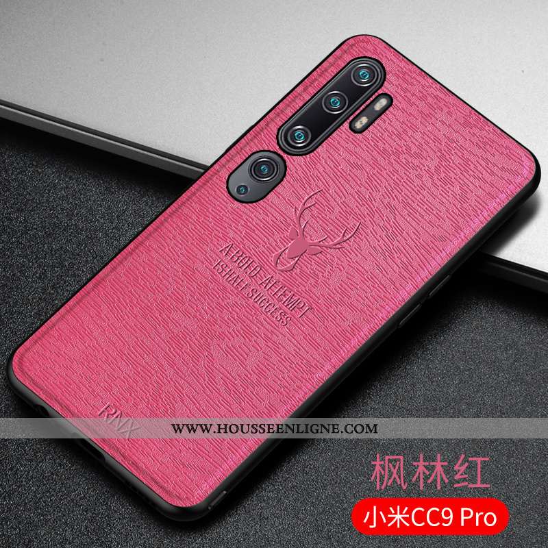 Housse Xiaomi Mi Note 10 Ultra Tendance Bleu Fluide Doux Personnalité Incassable À Bord