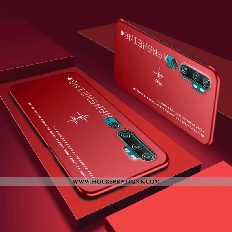 Housse Xiaomi Mi Note 10 Ultra Tendance Petit Magnétisme Personnalité Vent Téléphone Portable Violet
