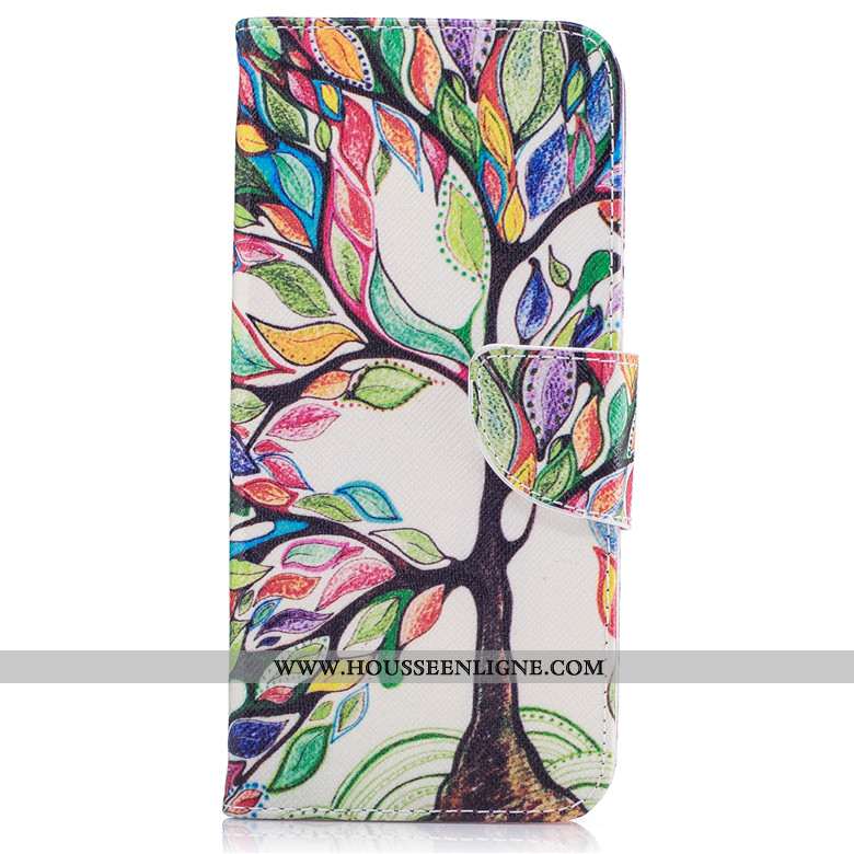 Housse Xiaomi Redmi 5 Cuir Protection Petit Bleu Clamshell Dessin Animé Étui