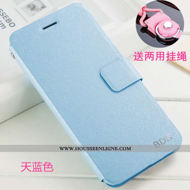 Housse Xiaomi Redmi 5 Ornements Suspendus Cuir Support Clamshell Coque Rouge Incassable Noir