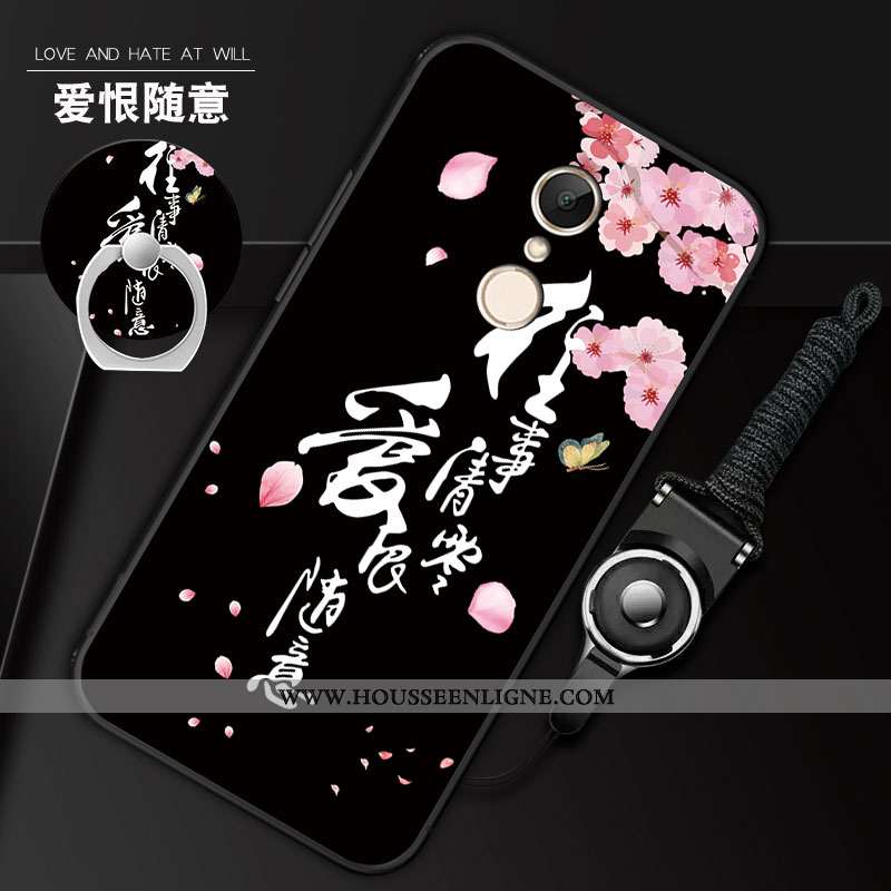Housse Xiaomi Redmi 5 Ornements Suspendus Fluide Doux Étui Silicone Coque Téléphone Portable Vert Ve