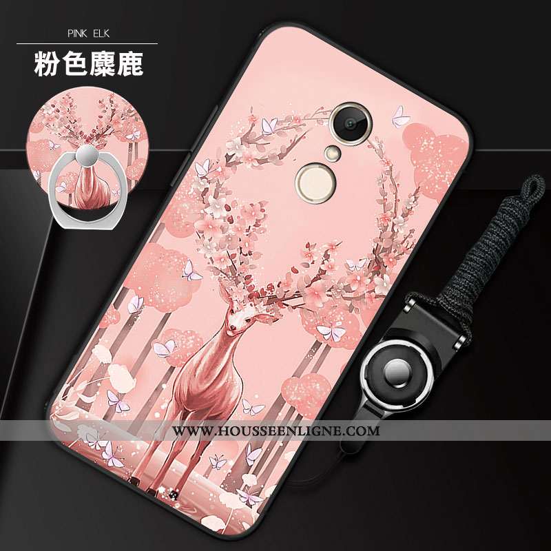Housse Xiaomi Redmi 5 Ornements Suspendus Fluide Doux Étui Silicone Coque Téléphone Portable Vert Ve