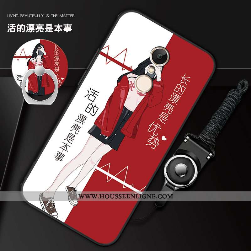 Housse Xiaomi Redmi 5 Ornements Suspendus Fluide Doux Étui Silicone Coque Téléphone Portable Vert Ve
