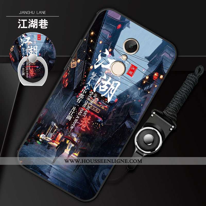 Housse Xiaomi Redmi 5 Ornements Suspendus Fluide Doux Étui Silicone Coque Téléphone Portable Vert Ve