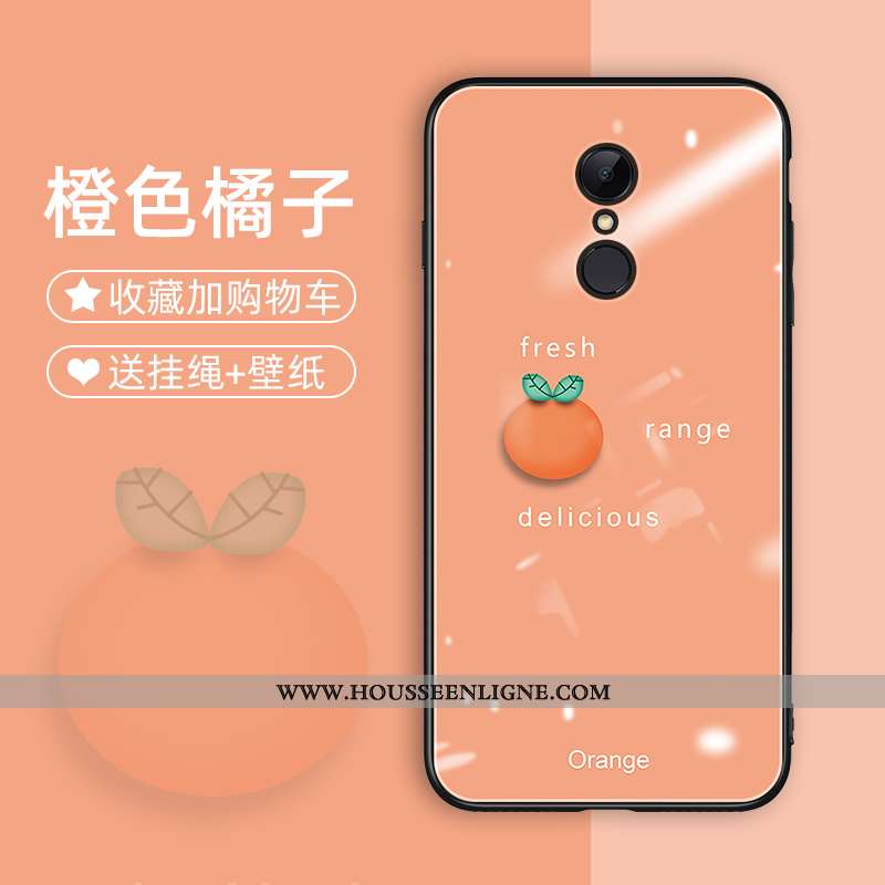 Housse Xiaomi Redmi 5 Verre Charmant Tout Compris Incassable Coque En Silicone Net Rouge Difficile R