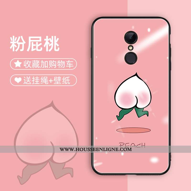 Housse Xiaomi Redmi 5 Verre Charmant Tout Compris Incassable Coque En Silicone Net Rouge Difficile R