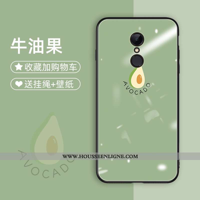 Housse Xiaomi Redmi 5 Verre Charmant Tout Compris Incassable Coque En Silicone Net Rouge Difficile R