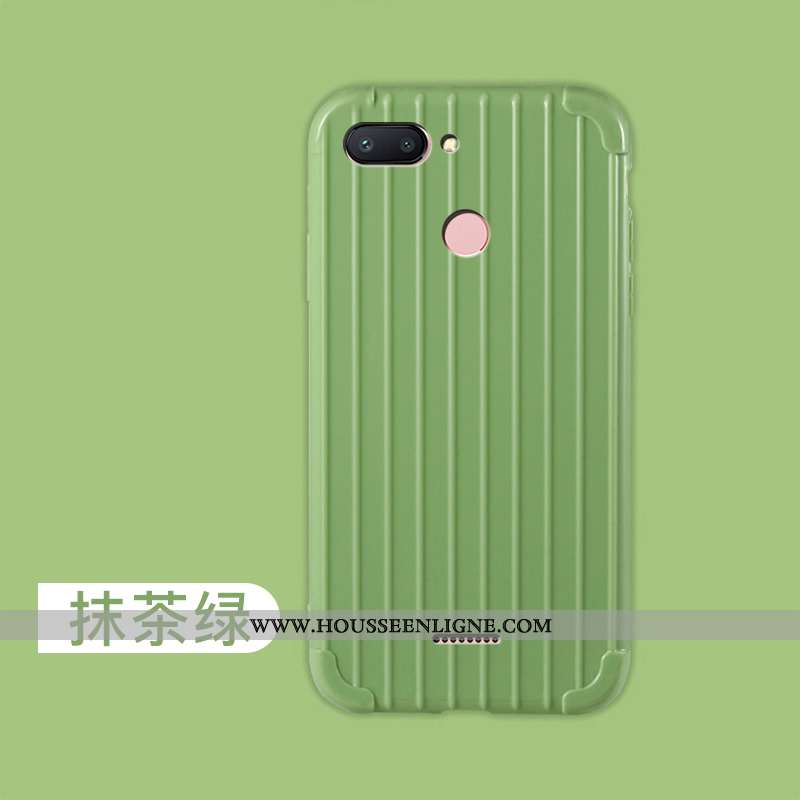 Housse Xiaomi Redmi 6 Créatif Tendance Rouge Mode Silicone Fluide Doux Petit