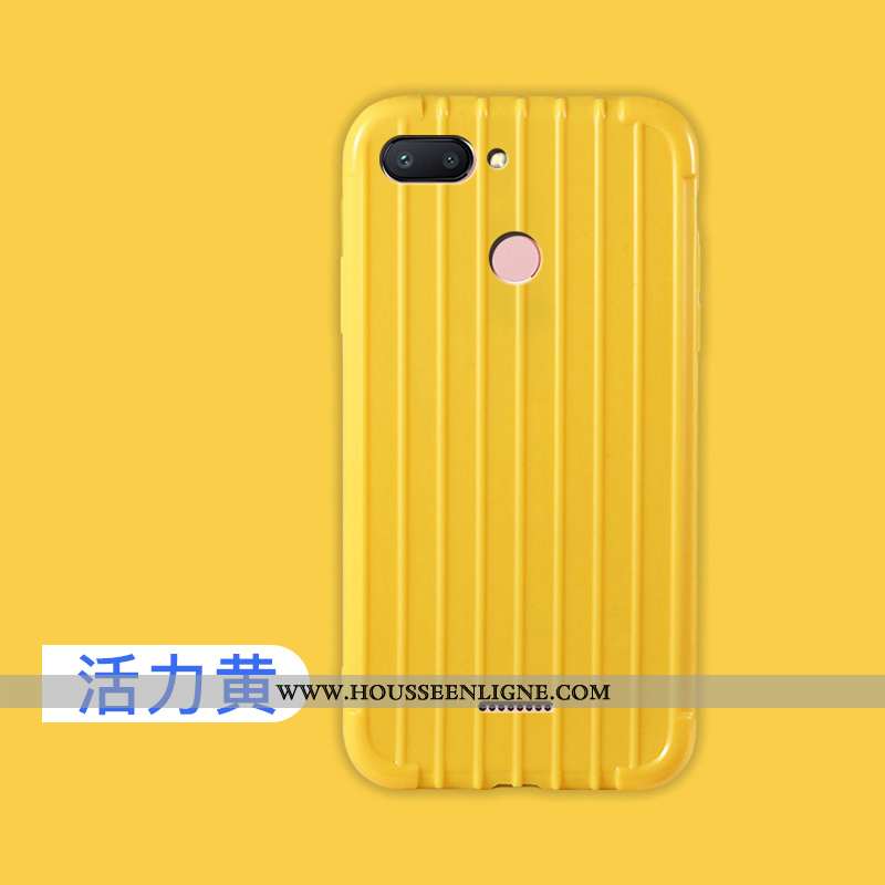 Housse Xiaomi Redmi 6 Créatif Tendance Rouge Mode Silicone Fluide Doux Petit