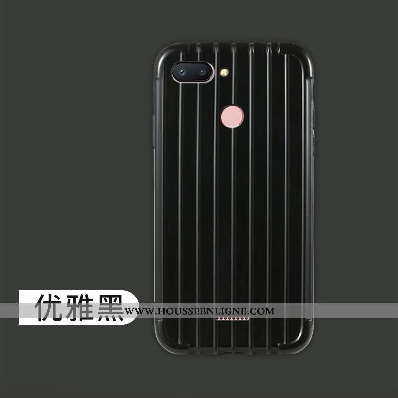 Housse Xiaomi Redmi 6 Créatif Tendance Rouge Mode Silicone Fluide Doux Petit