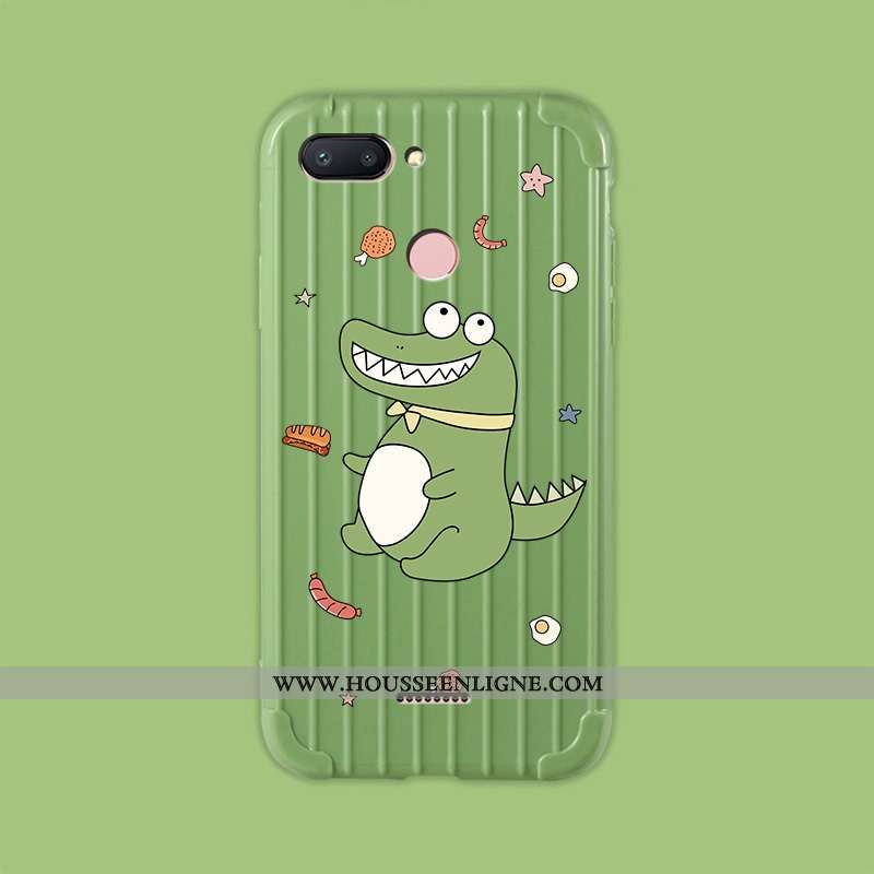 Housse Xiaomi Redmi 6 Fluide Doux Silicone Net Rouge Voyage Amoureux Personnalité Téléphone Portable