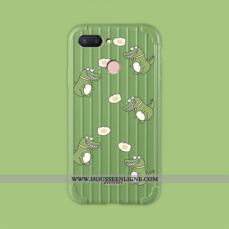Housse Xiaomi Redmi 6 Fluide Doux Silicone Net Rouge Voyage Amoureux Personnalité Téléphone Portable