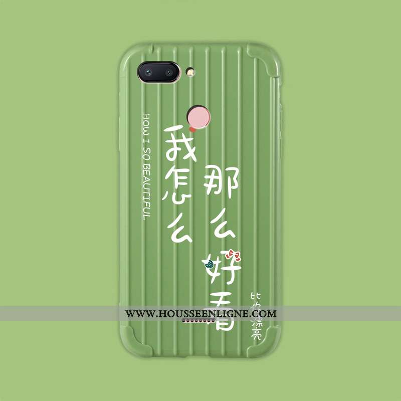 Housse Xiaomi Redmi 6 Fluide Doux Silicone Net Rouge Voyage Amoureux Personnalité Téléphone Portable