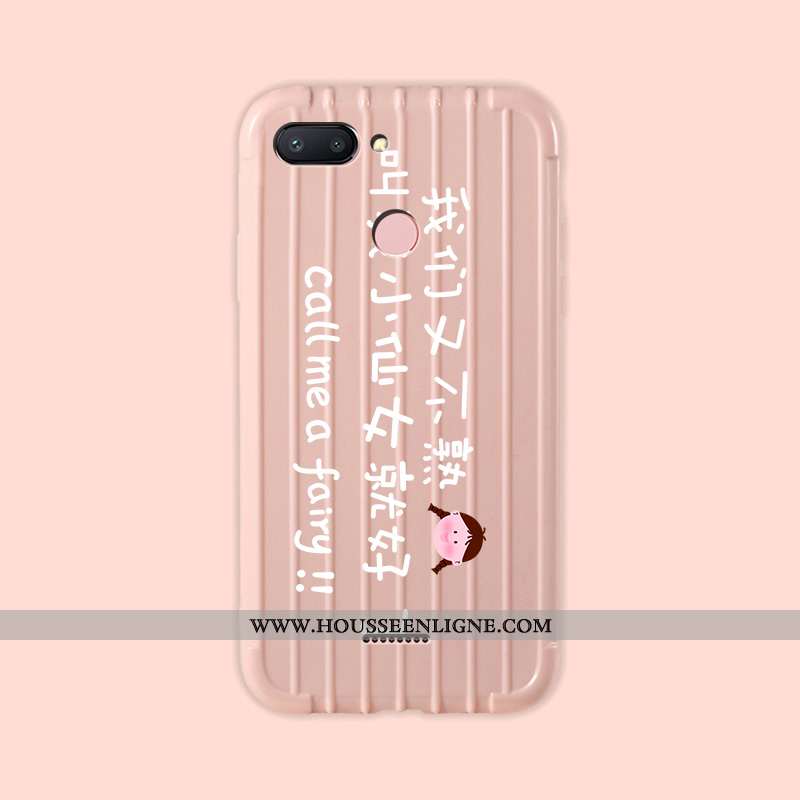 Housse Xiaomi Redmi 6 Fluide Doux Silicone Net Rouge Voyage Amoureux Personnalité Téléphone Portable