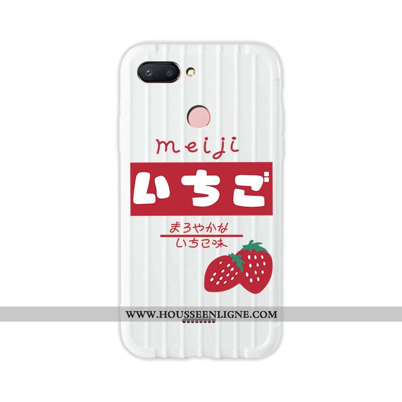 Housse Xiaomi Redmi 6 Fluide Doux Silicone Net Rouge Voyage Amoureux Personnalité Téléphone Portable