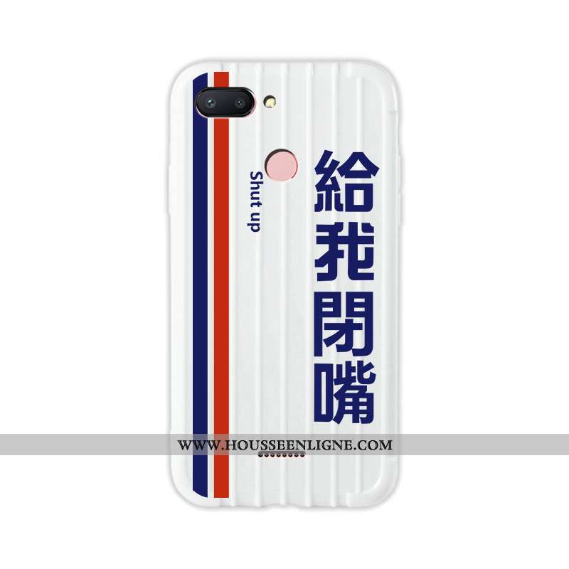 Housse Xiaomi Redmi 6 Fluide Doux Silicone Net Rouge Voyage Amoureux Personnalité Téléphone Portable