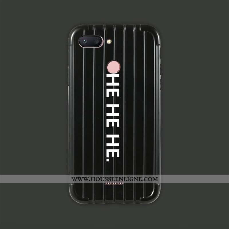 Housse Xiaomi Redmi 6 Fluide Doux Silicone Net Rouge Voyage Amoureux Personnalité Téléphone Portable