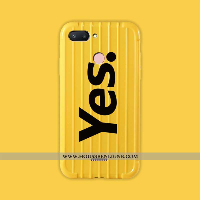 Housse Xiaomi Redmi 6 Fluide Doux Silicone Net Rouge Voyage Amoureux Personnalité Téléphone Portable