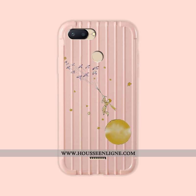 Housse Xiaomi Redmi 6 Légère Fluide Doux Simple Vent Blanc Incassable Rouge Blanche