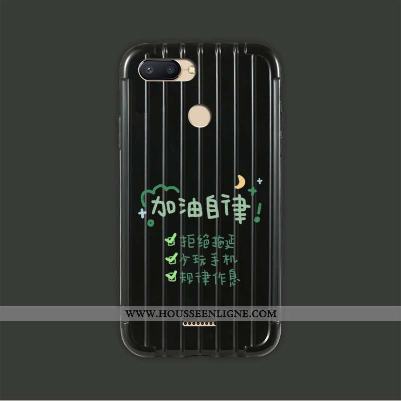 Housse Xiaomi Redmi 6 Légère Fluide Doux Simple Vent Blanc Incassable Rouge Blanche