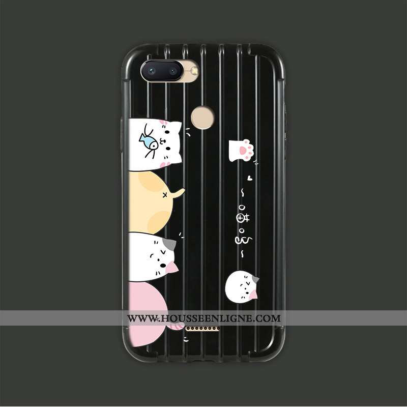 Housse Xiaomi Redmi 6 Légère Fluide Doux Simple Vent Blanc Incassable Rouge Blanche