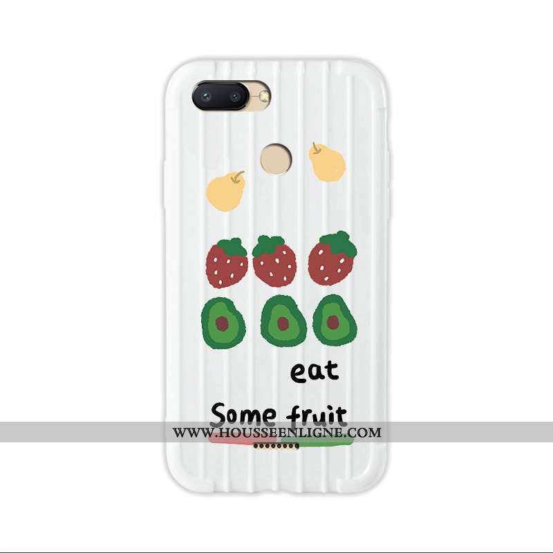 Housse Xiaomi Redmi 6 Légère Fluide Doux Simple Vent Blanc Incassable Rouge Blanche