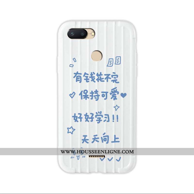 Housse Xiaomi Redmi 6 Légère Fluide Doux Simple Vent Blanc Incassable Rouge Blanche
