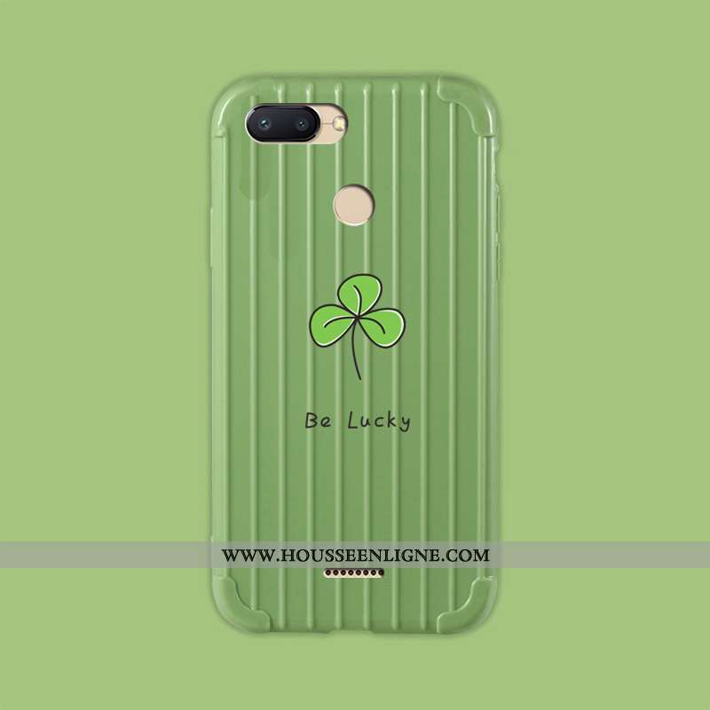 Housse Xiaomi Redmi 6 Légère Fluide Doux Simple Vent Blanc Incassable Rouge Blanche