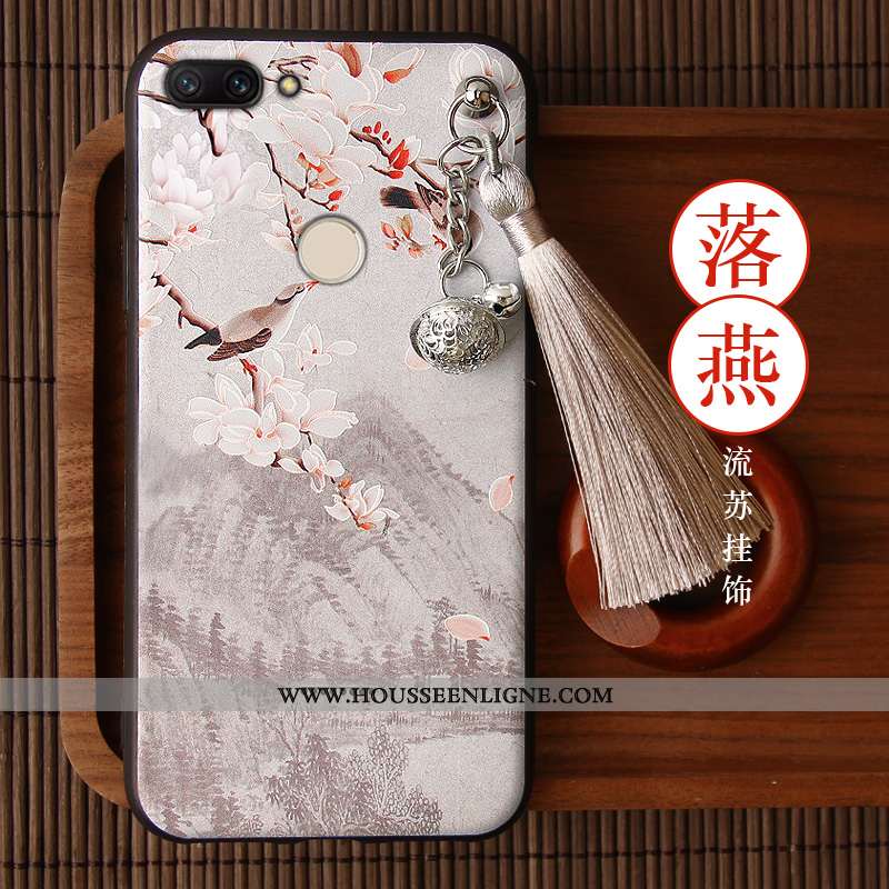 Housse Xiaomi Redmi 6 Protection Personnalité Téléphone Portable Créatif Style Chinois Rouge Silicon