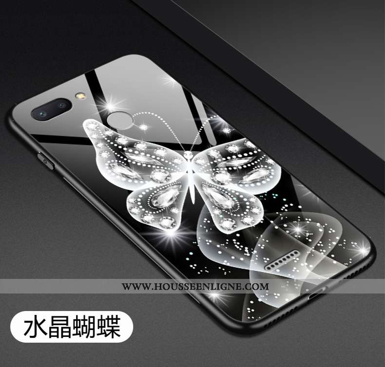 Housse Xiaomi Redmi 6 Tendance Fluide Doux Incassable Rouge Étui Petit Coque