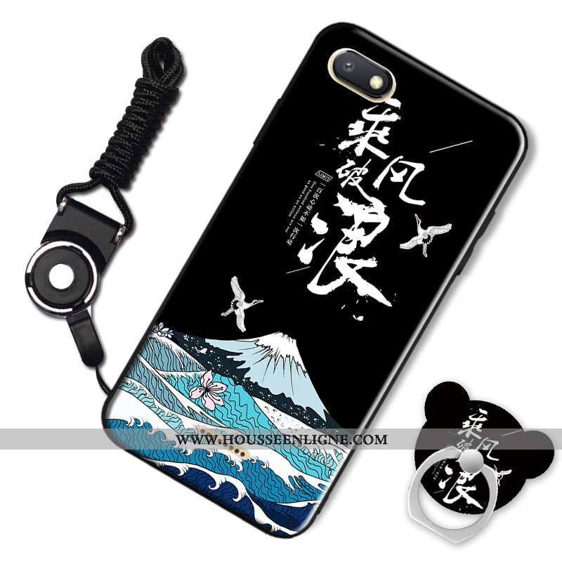 Housse Xiaomi Redmi 6a Personnalité Dessin Animé Fluide Doux Petit Téléphone Portable Rouge Incassab