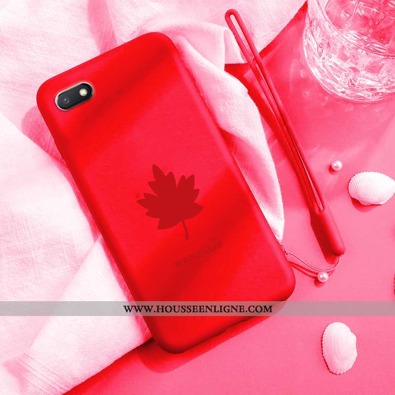 Housse Xiaomi Redmi 6a Protection Ultra Frais Tendance Rouge Téléphone Portable Incassable