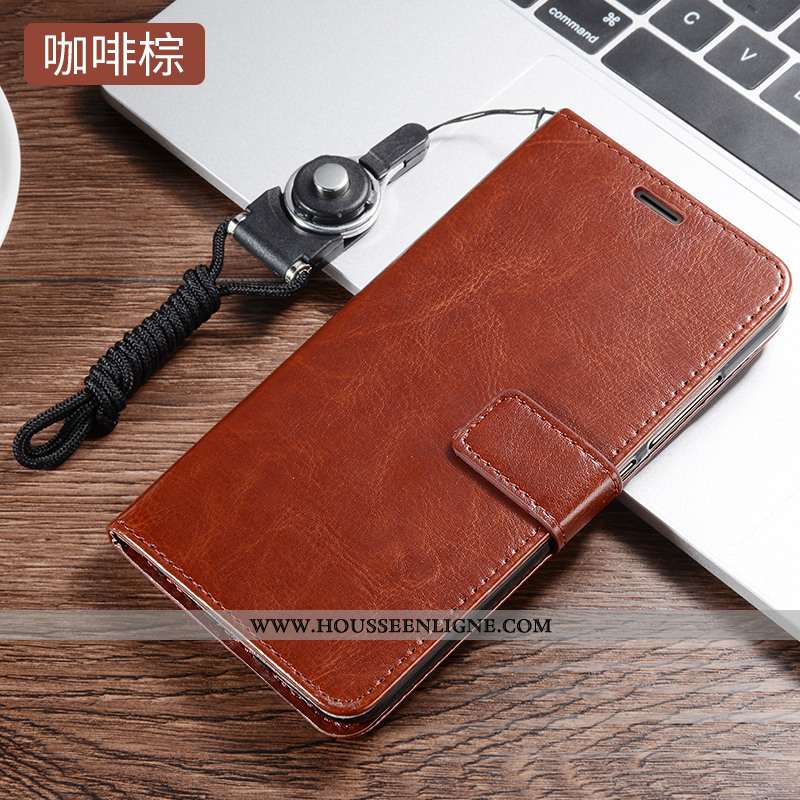 Housse Xiaomi Redmi 7 Protection Cuir Étui Tout Compris Téléphone Portable Silicone Bleu Foncé