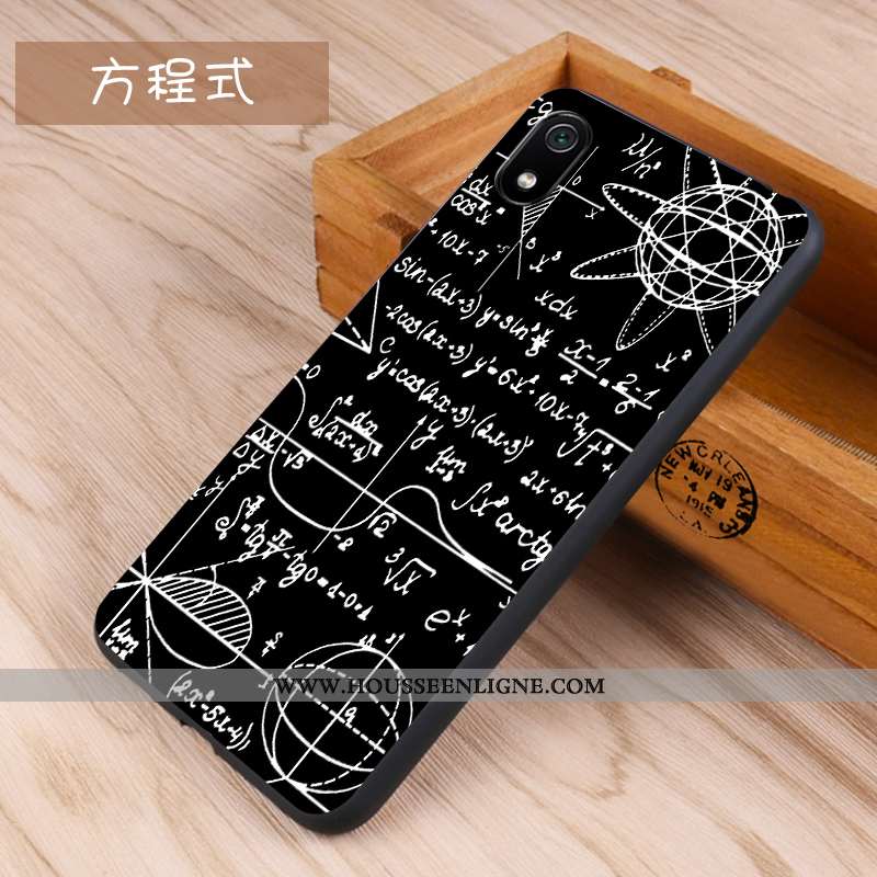Housse Xiaomi Redmi 7a Créatif Tendance Coque Téléphone Portable Rouge Petit Net Rouge Bleu Foncé