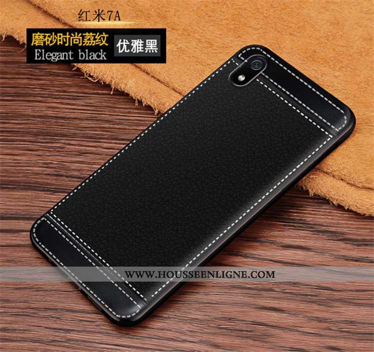 Housse Xiaomi Redmi 7a Fluide Doux Protection Personnalité Rouge Tout Compris Business Rose
