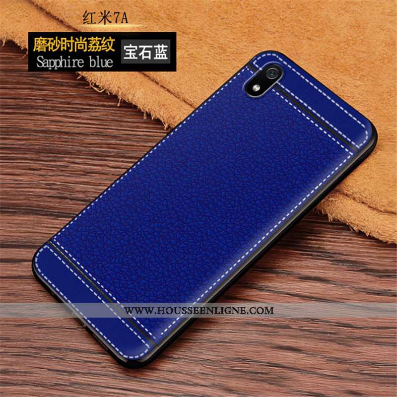 Housse Xiaomi Redmi 7a Fluide Doux Protection Personnalité Rouge Tout Compris Business Rose