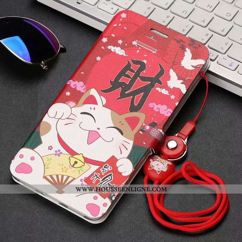 Housse Xiaomi Redmi 7a Fluide Doux Silicone Petit Étui Bleu Protection Tendance