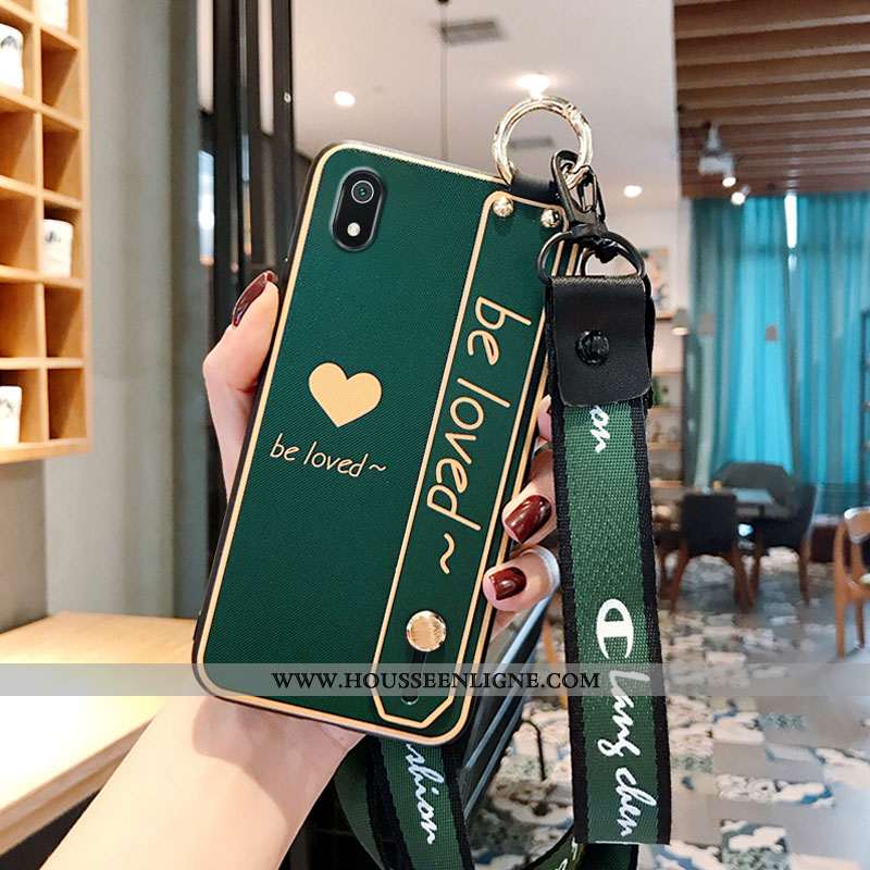 Housse Xiaomi Redmi 7a Silicone Protection Amoureux Téléphone Portable Vintage Coque Tout Compris Gr