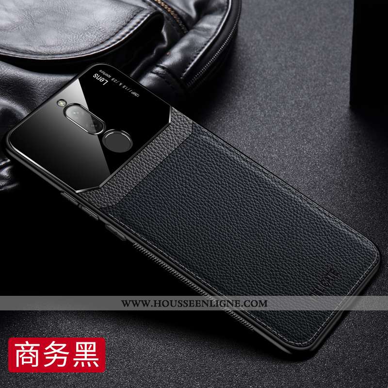 Housse Xiaomi Redmi 8 Fluide Doux Silicone Petit Modèle Fleurie Étui Rouge Téléphone Portable Marron